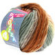 Lana Grossa LEI Moulinè/Color Mix/Spray | 158-rosa/grigio chiaro/malva/cammello