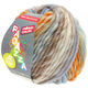 Lana Grossa LEI Tweed Color (Ragazza) | 404-natura/blu chiaro/marrone/arancio puntinato