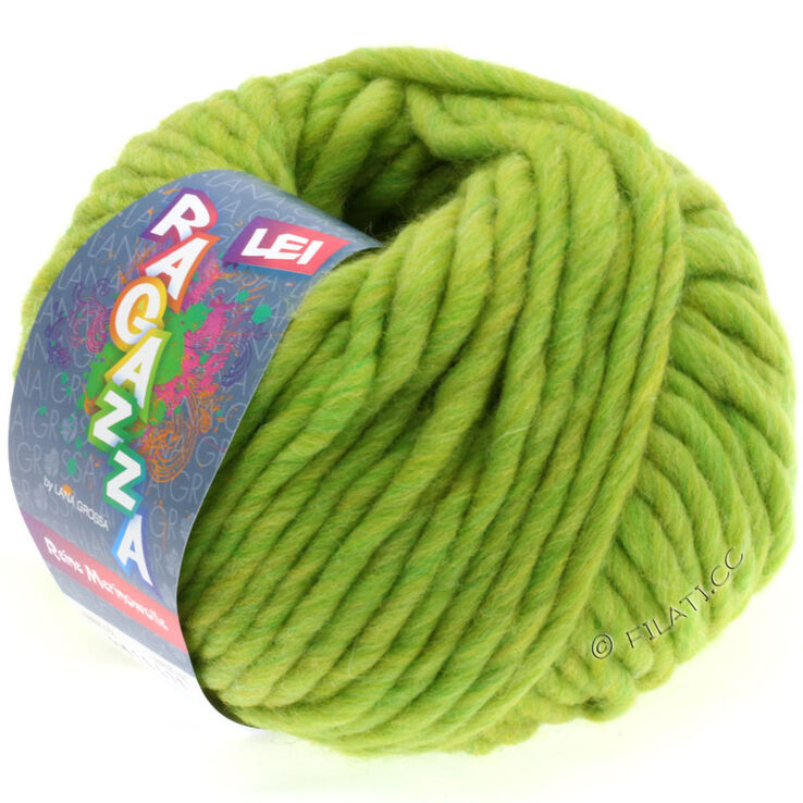 Lana Grossa LEI | 004-verde/giallo puntinato