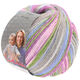 Lana Grossa LENA Print | 102-rosa/bianco/verde lime/lilla/taupe/grigio chiaro