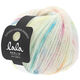 Lana Grossa LOVELY COTTON Inserto (lala BERLIN) | 106-ecru/rosa vivo/turchese