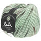 Lana Grossa LOVELY COTTON Inserto (lala BERLIN) | 111-verde pastello/grigio