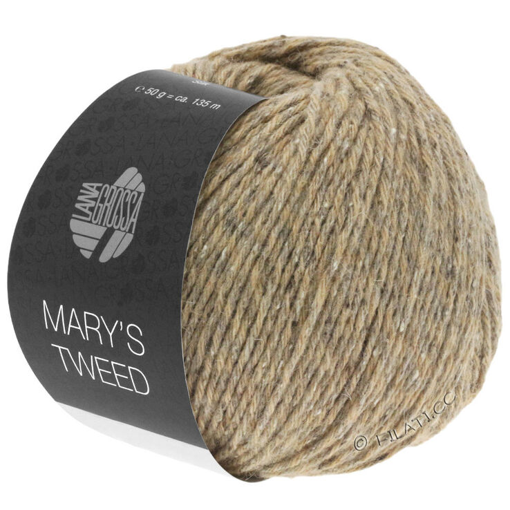Lana Grossa MARY'S TWEED | 01-cammello puntinato