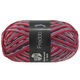 Lana Grossa MEILENWEIT 6-FACH 150g Freddo | 9740-grigio scuro/bianco/borgogna/rosso/rosa grigio/malva
