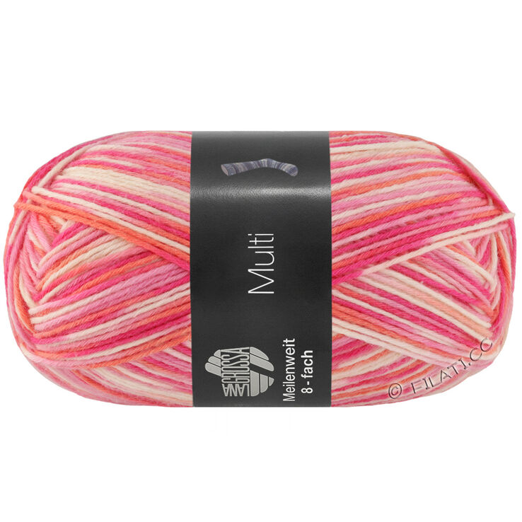 Lana Grossa MEILENWEIT 8-FACH 150g Multi | 9964-