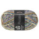 Lana Grossa MEILENWEIT 8-FACH 150g Piccata | 9999-blu chiaro/blu/verde grigio/viola rosso/bianco/grigio/ocra