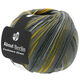Lana Grossa MEILENWEIT 100g Cashmere Street (ABOUT BERLIN) | 835-grigio scuro/grigio medio/grigio argento/giallo/cachi verde