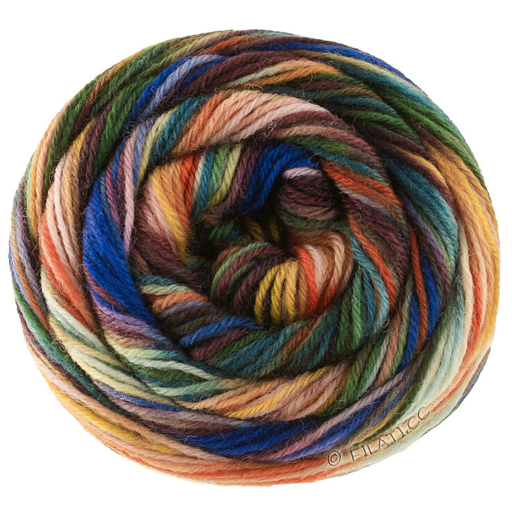 Lana Grossa MEILENWEIT 100g Cascata | 5201-marrone dorato/marrone scuro/moca/reale/porpora/rosa/ruggine/verde scuro/grigio chiaro/grigio topo