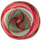 Lana Grossa GOMITOLO (Christmas Edition Lurex) | 117-verde roso/verde grigio/rosso luminoso/rosso chiaro/rosso pomodoro/rosso scuro/ecru