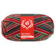 Lana Grossa MEILENWEIT 100g Merino Christmas Lurex | 6811-bianco/verde scuro/marrone scuro/arancio/rosso scuro/verde chiaro