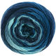 Lana Grossa MEILENWEIT 100g Color Mix Soft | 8055-blu acciaio/grigio blu/blu chiaro/azzurro/blu medio/blu scuro