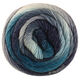 Lana Grossa MEILENWEIT 100g Merino Color Mix Sparks | 7620-blu scuro/ottanio grigio/menta/grigio blu/blu acciaio