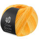 Lana Grossa MEILENWEIT 100g Cosy Socks Soft Stripes | 111-giallo/giallo tuorlo uovo/giallo zafferano