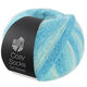 Lana Grossa MEILENWEIT 100g Cosy Socks Soft Stripes | 115-menta/turchese chiaro/turchese