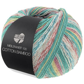 MEILENWEIT 100g Cotton Bamboo Canario di Lana Grossa