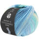 Lana Grossa MEILENWEIT 100g Cotton Bamboo Denim | 3312-turchese chiaro/grigio argento/azzurro/blu chiaro/jeans