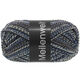 Lana Grossa MEILENWEIT 100g Black Denim Mix | 4658-nero/ecru/grigio blu/taupe/ottanio scuro/antracite
