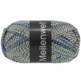 MEILENWEIT 100g Blue Denim Mix di Lana Grossa