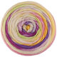 Lana Grossa MEILENWEIT 100g DUSK | 6212-blu violetto/viola rosso/crema/limette/giallo/lilla/rosa
