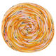 Lana Grossa MEILENWEIT 100g Merino Hand-dyed | 02-zucca arancione/giallo oro/ecru/rosa polvere/turchese
