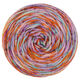 Lana Grossa MEILENWEIT 100g Merino Hand-dyed | 36-lilla/zucca arancione/magenta/turchese chiaro/rosa delicata
