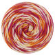 Lana Grossa MEILENWEIT 100g Merino Hand-dyed | 53-ecru/zucca arancione/fucsia/giallo sole/antracite