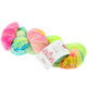 Lana Grossa MEILENWEIT 100g Merino Hand-dyed | 301-ecru/neon giallo/ottanio scuro/rosso/lampone