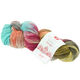 Lana Grossa MEILENWEIT 100g Merino Hand-dyed | 407-turchese /grigio/viola rosso/terracotta/giallo delicata/fango