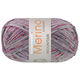 Lana Grossa MEILENWEIT 100g Merino Extrafine Mountain | 7604-grigio chiaro/grigio scuro/fucsia/rosa/blu jeans a strisce