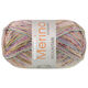 Lana Grossa MEILENWEIT 100g Merino Extrafine Mountain | 7608-marrone chiaro/marrone scuro/terracotta/ottanio/viola rosso/pistacchio/ecru a strisce