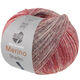 Lana Grossa MEILENWEIT 100g Merino Extrafine Shades | 7236-grigio chiaro/grigio scuro/rosso vino/borgogna/prugna