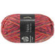 Lana Grossa MEILENWEIT 100g Neve | 4431-rosso lampone/ottanio/ruggine/marino/giallo miele