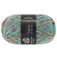 Lana Grossa MEILENWEIT 100g Neve | 4434-turchese /grigio scuro/porpora grigio/verde lime/rosso vino
