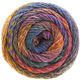 Lana Grossa MEILENWEIT 150g Rainbow | 111-rosso marrone/menta/giallo/ottanio/rosa vivo/rosso/blu