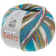 Lana Grossa MEILENWEIT 100g Seta Giappone | 3390-mora/verde/blu turchese/viola rosso/bianco/ocra/verde chiaro