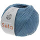 Lana Grossa MEILENWEIT 100g Seta | 08-blu ottanio