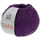 Lana Grossa MEILENWEIT 100g Seta | 43-viola scuro