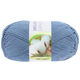 Lana Grossa MEILENWEIT 100g Solo Cotone Unito | 3470-blu colomba