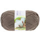 Lana Grossa MEILENWEIT 100g Solo Cotone Unito | 3471-marrone chiaro