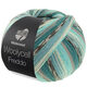 Lana Grossa MEILENWEIT 100g Woolycell Freddo | 6044-verde ottanio/grigio medio/turchese /menta/lago verde/grigio scuro/grigio chiaro