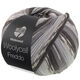 Lana Grossa MEILENWEIT 100g Woolycell Freddo | 6045-grigio chiaro/grigio pietra/grigio topo/grigio scuro/antracite/grigio argento