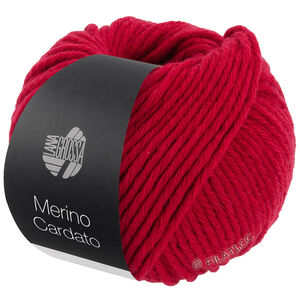 Lana Grossa MERINO CARDATO | 05-rosso scuro