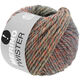 Lana Grossa MERINO TWISTER | 01-grigio blu/grigio/palissandro/grigio verde