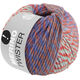 Lana Grossa MERINO TWISTER | 17-blu/rosso pomodoro/rosa/turchese menta/argilla rosso/grigio marrone