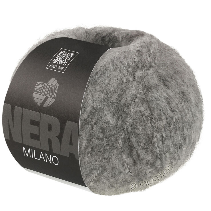 Lana Grossa MILANO (Nera) | 01-grigio puntinato