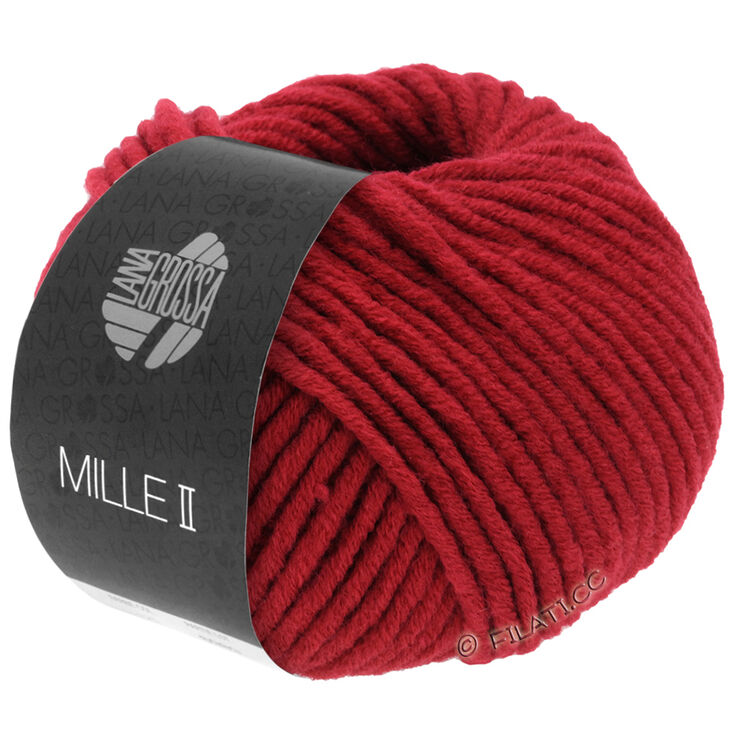 Lana Grossa MILLE II | 009-rosso vino