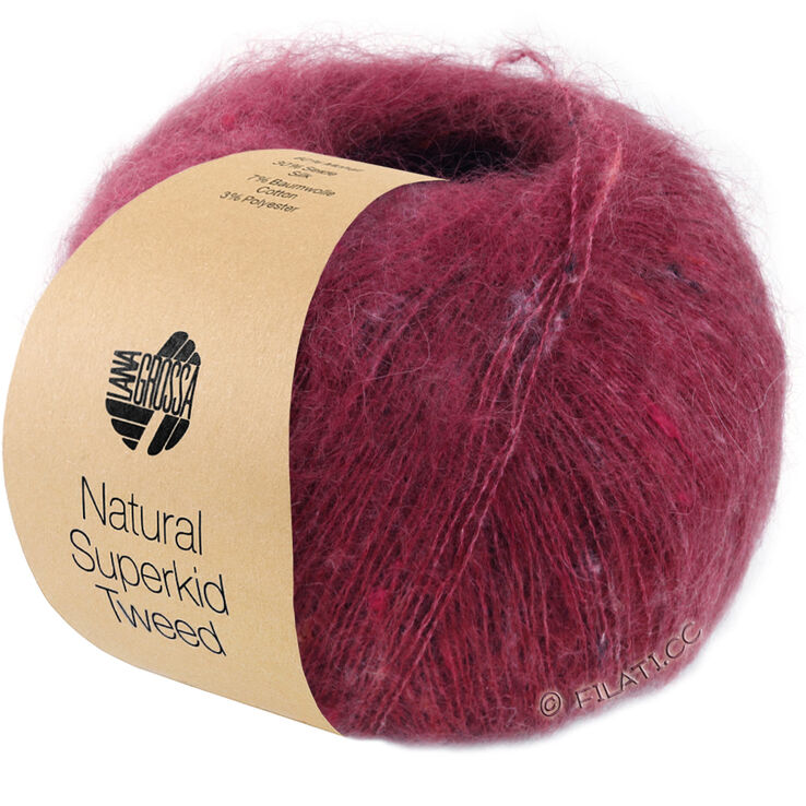 Lana Grossa NATURAL SUPERKID TWEED | 612-rosso oriente