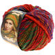 Lana Grossa OLYMPIA Classic | 007-rosso vivo/blu/verde/giallo/blu turchese