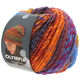 Lana Grossa OLYMPIA Classic | 081-arancio/grigio/rosso scuro/blu/giallo/verde chiaro