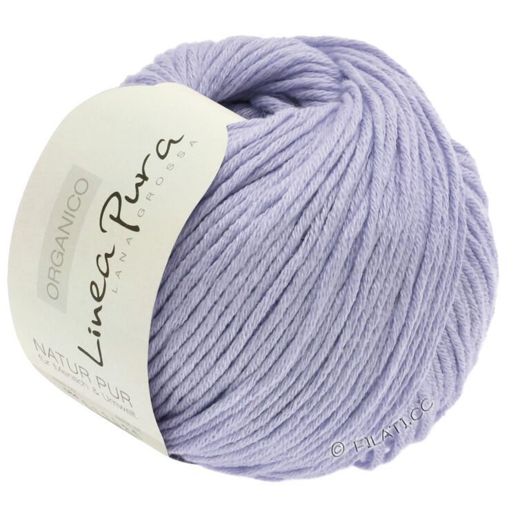 Lana Grossa ORGANICO  Uni (Linea Pura) - Qualità di fine serie | 096-blu lila